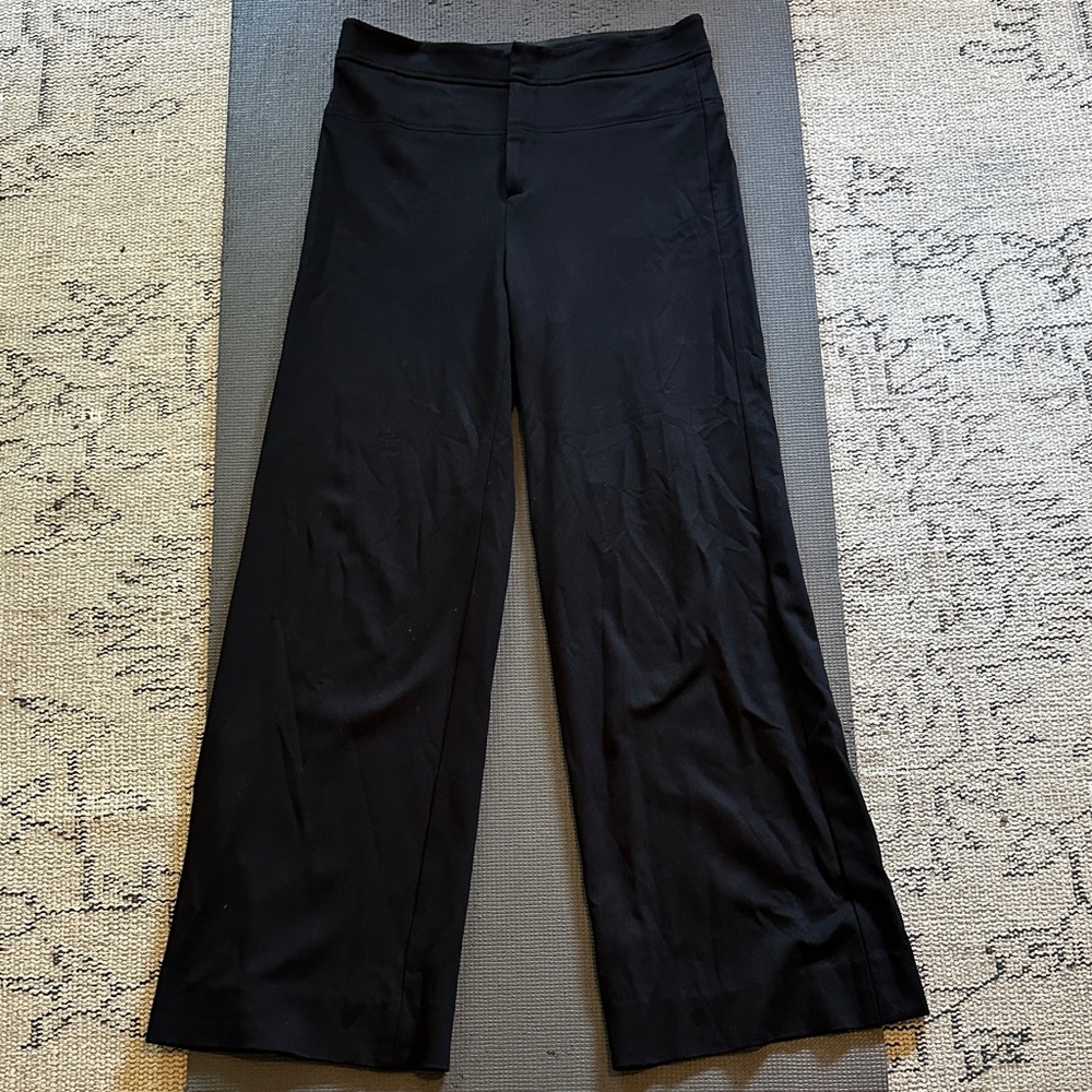 Black Wide-Leg Pants